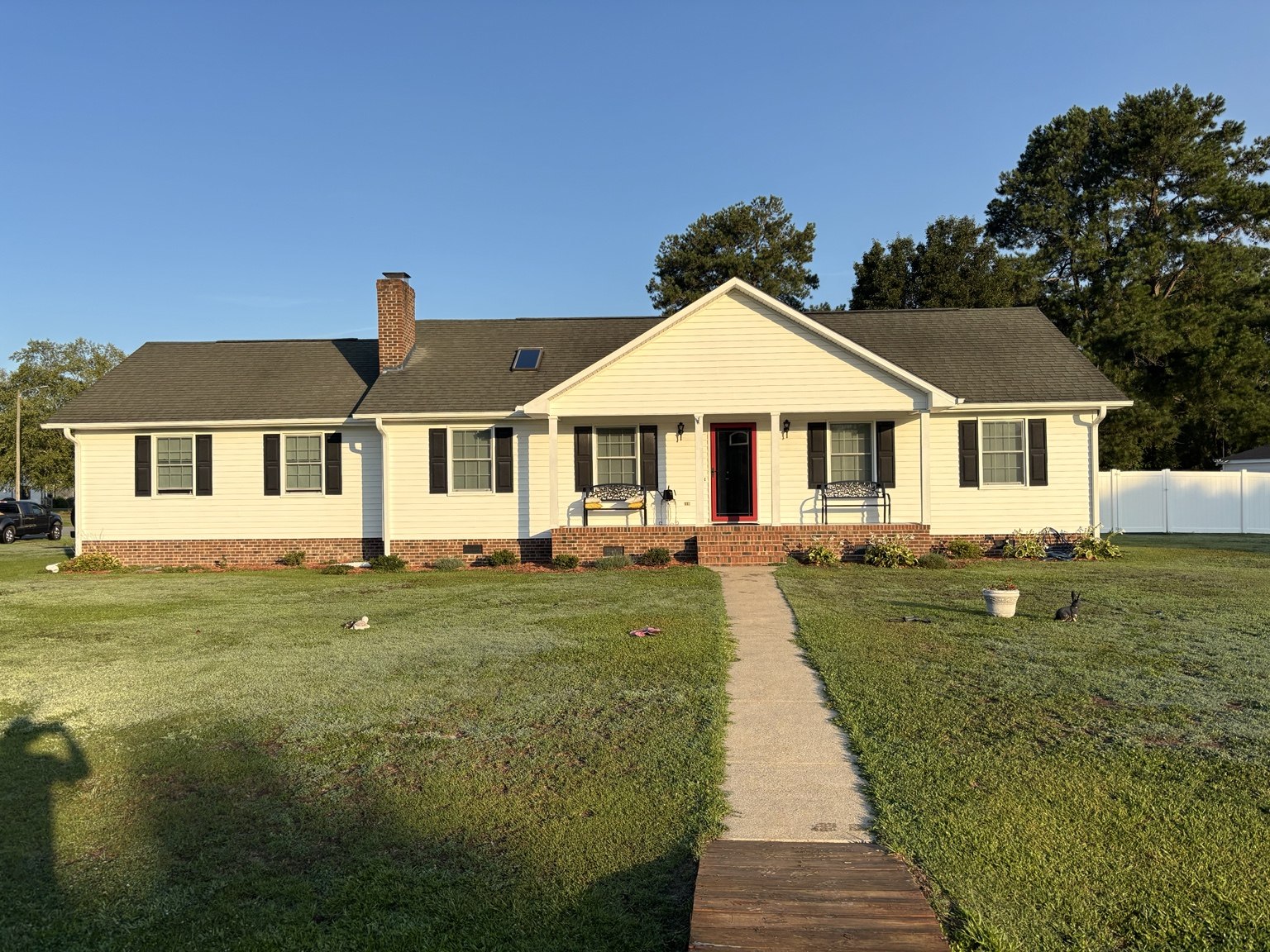 Roof before replacement
