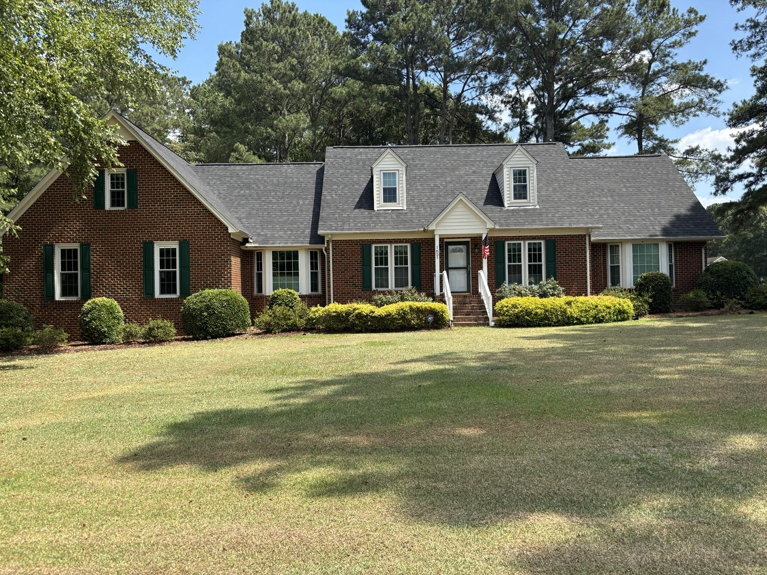 Completed roof replacement