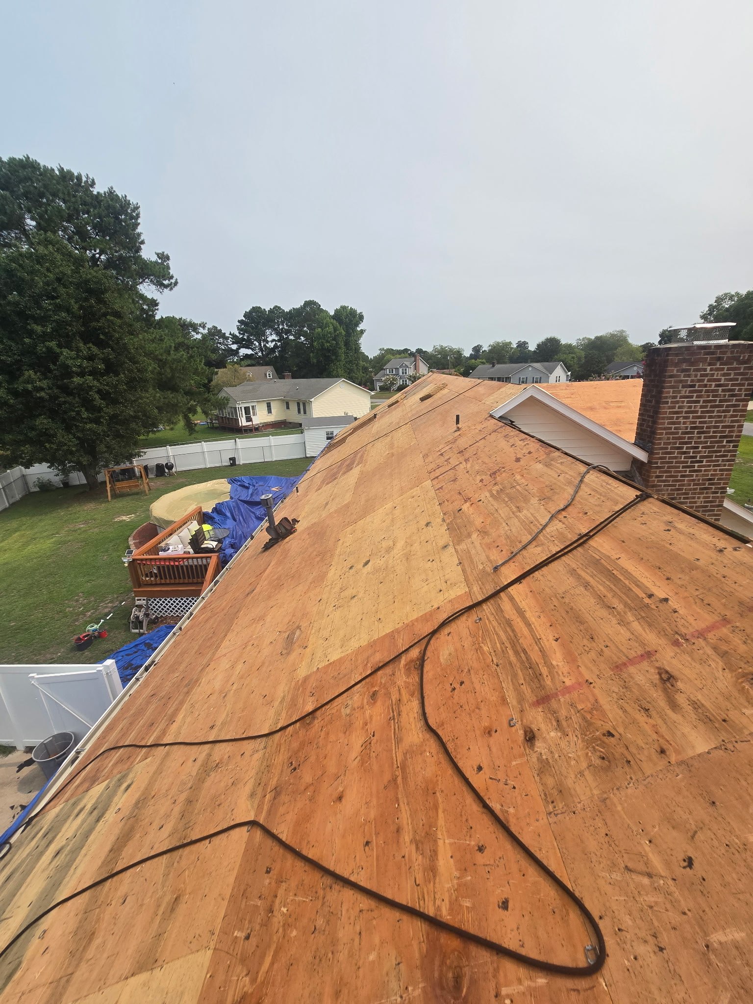 Underlayment installation